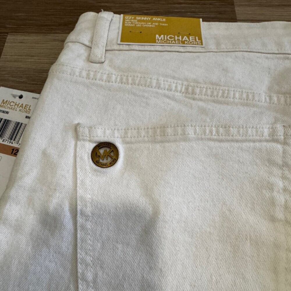Michael Kors | "Izzy" Cropped Skinny Jean size 12 - Picture 5 of 8